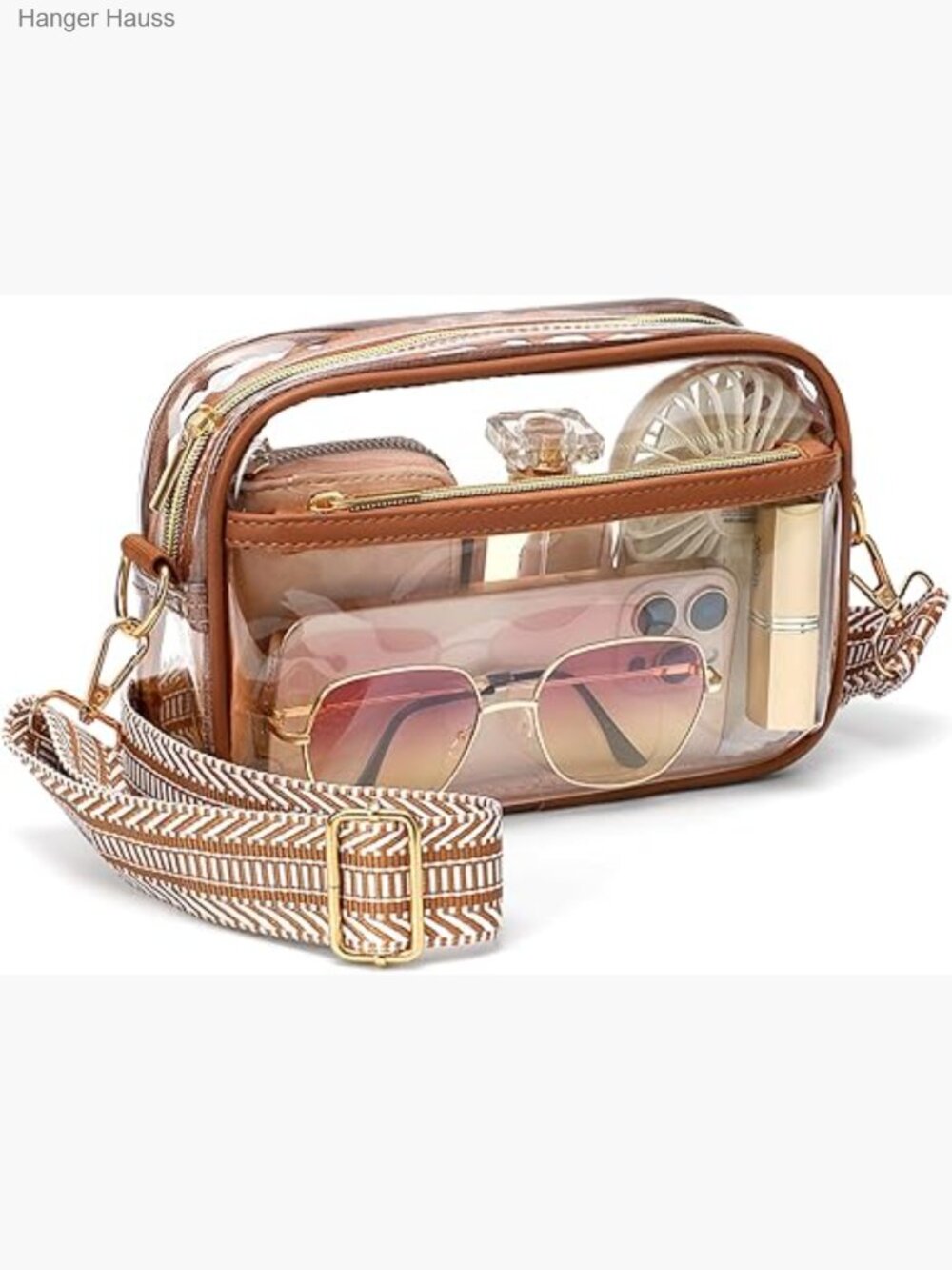 Clear Stadium Crossbody Bag - Game Day Festival Essential